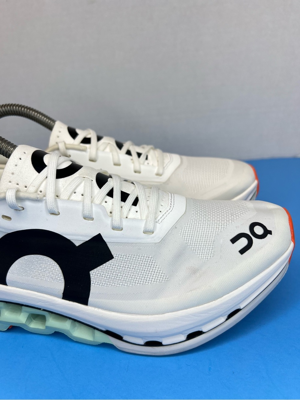 ON Cloudboom Echo Women's Undyed White/Mint 57.98255 Sz 7.5 New W/Defect No Box - Picture 8 of 16